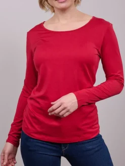 Seide mit Bio-Baumwolle kbA LANGARM SHIRT Basic Kokon Zwo