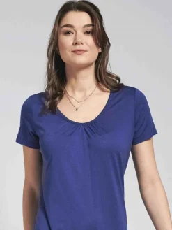 Seide mit Bio-Baumwolle NACHTHEMD Kurzarm von Kokon Zwo