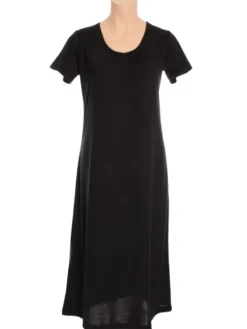 Seide mit Bio-Baumwolle NACHTHEMD uni von Kokon Zwo