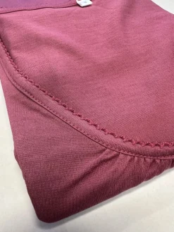 Seide mit Bio-Baumwolle NACHTHEMD uni von Kokon Zwo