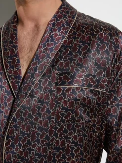 Seide Morgenmantel Herren SILK NIGHTWEAR 6000 von Zimmerli