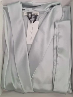 Seide Morgenmantel kurz SETA No. 8 uni von Chiara Fiorini