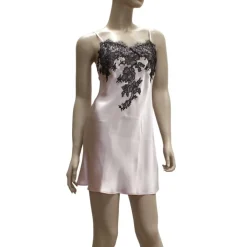 Seide Nachthemd BACCARAT Calais Spitze von Marjolaine