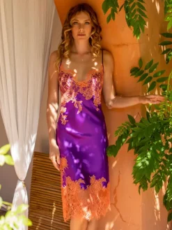 Seide Nachtkleid NYMPHE No. 5 von Marjolaine