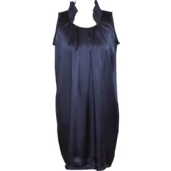 Seide Nachtkleid SEDUZIONE DI SETA marine oder gold von Gattina