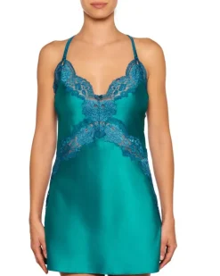 Seide Negligé ADRIANA kurz von Millesia