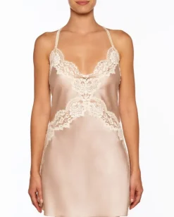 Seide Negligé ADRIANA kurz von Millesia