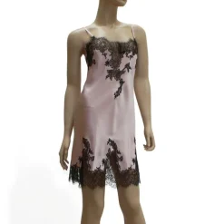 Seide Negligé BACCARAT Calais Spitze von Marjolaine