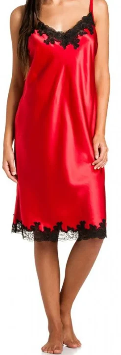 Seide Negligé SAKHALI mit Spitze von GATTINA