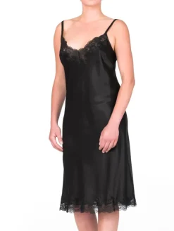 Seide Negligé SAKHALI von Gattina mit Spitze