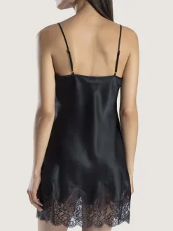 Seide Negligé SOIE D´AMOUR mit Spitze von Aubade