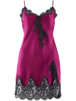 Seide Negligé SOIE D´AMOUR mit Spitze von Aubade