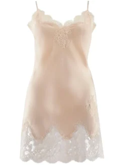 Seide Negligé TOI MON AMOUR Uni Farben von Aubade