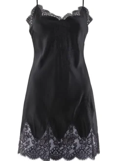 Seide Negligé TOI MON AMOUR Uni Farben von Aubade