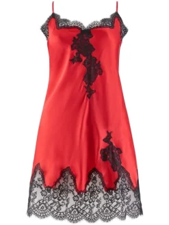 Seide Negligé TOI MON AMOUR klassische Farben von Aubade