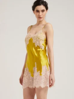 Seide Neglige kurz LILLIAN von Vivis