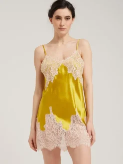 Seide Neglige kurz LILLIAN von Vivis