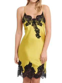 Seide Neglige MAILIN mit Spitze von GATTINA