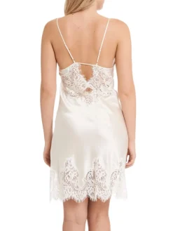 Seide Neglige MAILIN mit Spitze von GATTINA