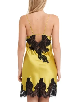 Seide Neglige MAILIN mit Spitze von GATTINA