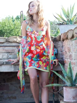 Seide Neglige PAPILLON No. 3 von Chiara Fiorini