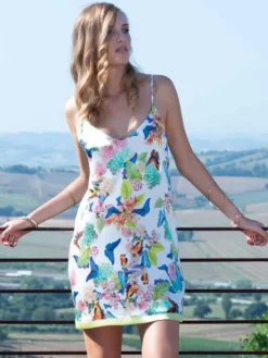 Seide Neglige PAPILLON No. 3 von Chiara Fiorini