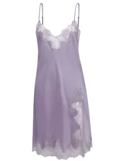 Seide Neglige SATIN + LACE kurz von Eva B. Bitzer