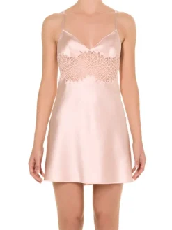 Seide Neglige WEDDING puder-rosé von Ritratti