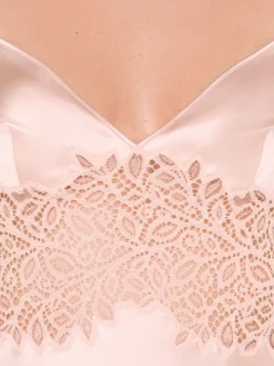Seide Neglige WEDDING puder-rosé von Ritratti