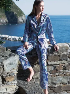 Seide Pyjama SUMMER PAISLEY von Chiara Fiorini