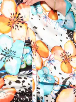 Seide Pyjama UNICA bunt von Chiara Fiorini