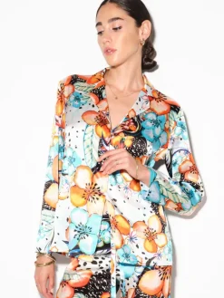 Seide Pyjama UNICA bunt von Chiara Fiorini