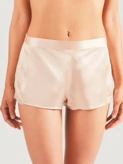 Seide Shorts SOIE D´AMOUR mit Spitze Aubade