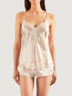 Seide Shorts SOIE D´AMOUR mit Spitze Aubade