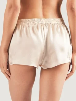Seide Shorts SOIE D´AMOUR mit Spitze Aubade
