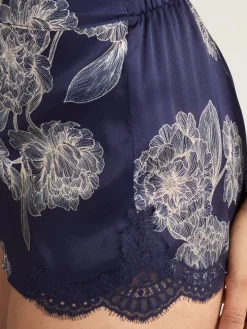 Seide Shorts TOI MON AMOUR mit Print von Aubade