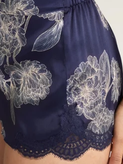 Seide Shorts TOI MON AMOUR mit Print von Aubade