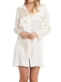 Seide Sleepshirt SEDUZIONE DI SETA von Gattina