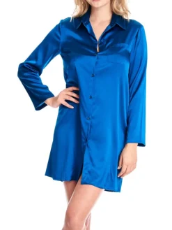Seide Sleepshirt SEDUZIONE DI SETA Satin von Gattina