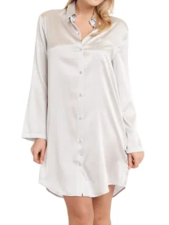 Seide Sleepshirt SEDUZIONE DI SETA Satin von Gattina