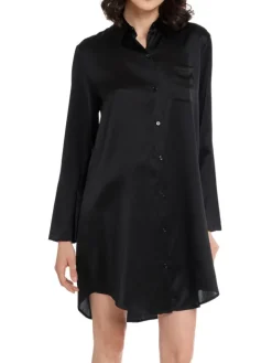 Seide Sleepshirt SEDUZIONE DI SETA Satin von Gattina