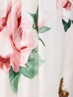 Seide Top OLIVIA BALI rosa geblümt von Cadolle