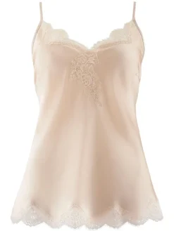 Seide Top SOIE D´AMOUR mit Spitze von Aubade