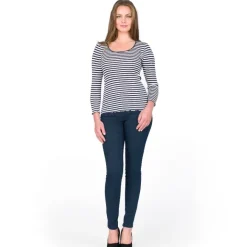 Seide-Baumwolle Langarm-Shirt ARONA von Gattina