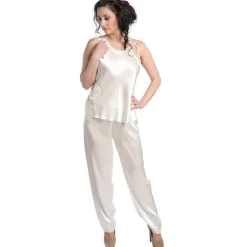 Seiden- Camisole LUXURY LACE von Luna di Seta