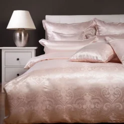 Seidenbettwäsche ELA ROSE MELANGE Seidenweber Collection