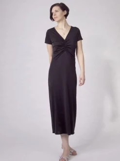 Seidenmix Wirkseide Kurzarm Nachthemd ADELAIDE Nr. 4 von Nightdreams