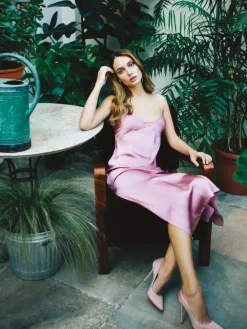 Seidennachthemd / Seidenkleid NEW SEDUCTION glatt von Luna di Seta