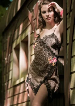 Seidennachthemd ERIS Crepe Georgette von Marjolaine