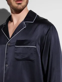 Seidenpyjama Herren SILK NIGHTWEAR 6000 elegant von Zimmerli